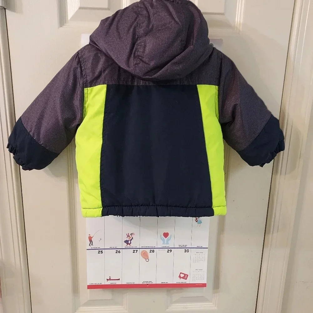 OshKosh B'Gosh Baby Boy Navy Fall Ski Jacket in Size 18M